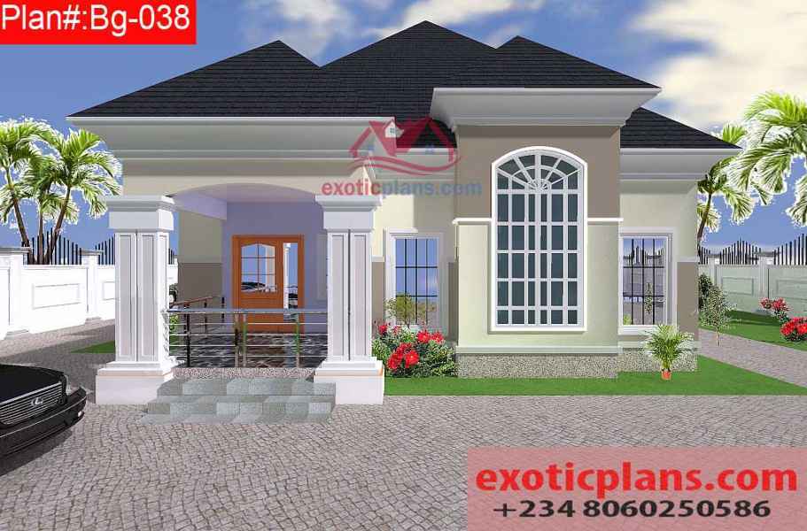 4 Bedroom  Bungalow House  Plans  In Nigeria  Pdf www 