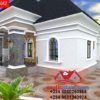 4 Bedrooms Bungalow Building plan Nigeria Bg_042-4