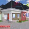 4 Bedrooms Bungalow Building plan Nigeria Bg_043_3
