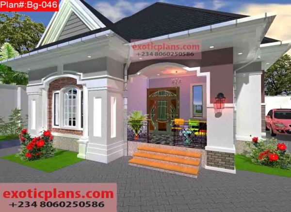 4 Bedrooms Bungalow buildin plan Nigeria_Bg-046 0