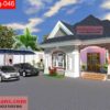 4 Bedrooms Bungalow buildin plan Nigeria_Bg-046 5