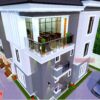 6 flats house plans in nigeria
