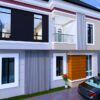 4 bedroom duplex house plans in Nigeria