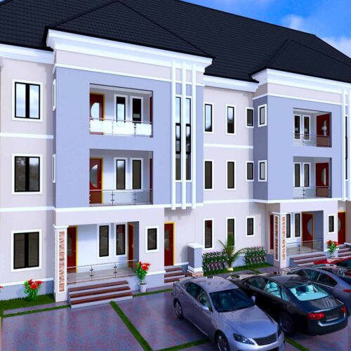 Six flats building in Nigeria