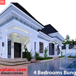 4 Bedrooms Bungalow(Bg-059)