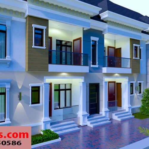 6 unit Apartment Building Plans